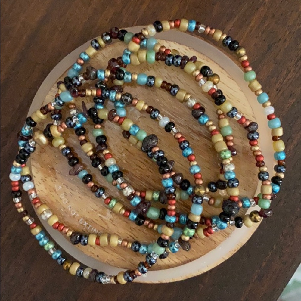 Seed bead bracelets